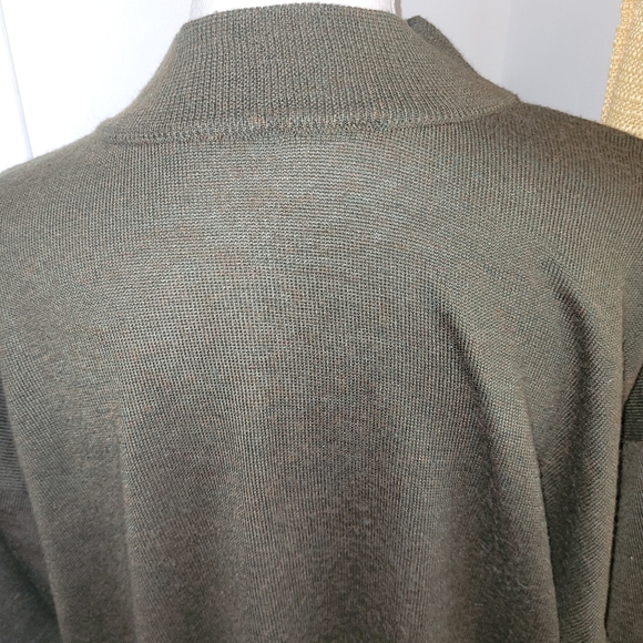 Zeidler & Zeidler green wool blend sweater made in Italy - Picture 2 of 3